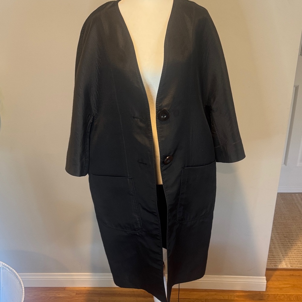 NWT Leon Max Limited Edition Elegant Black Women's Coat